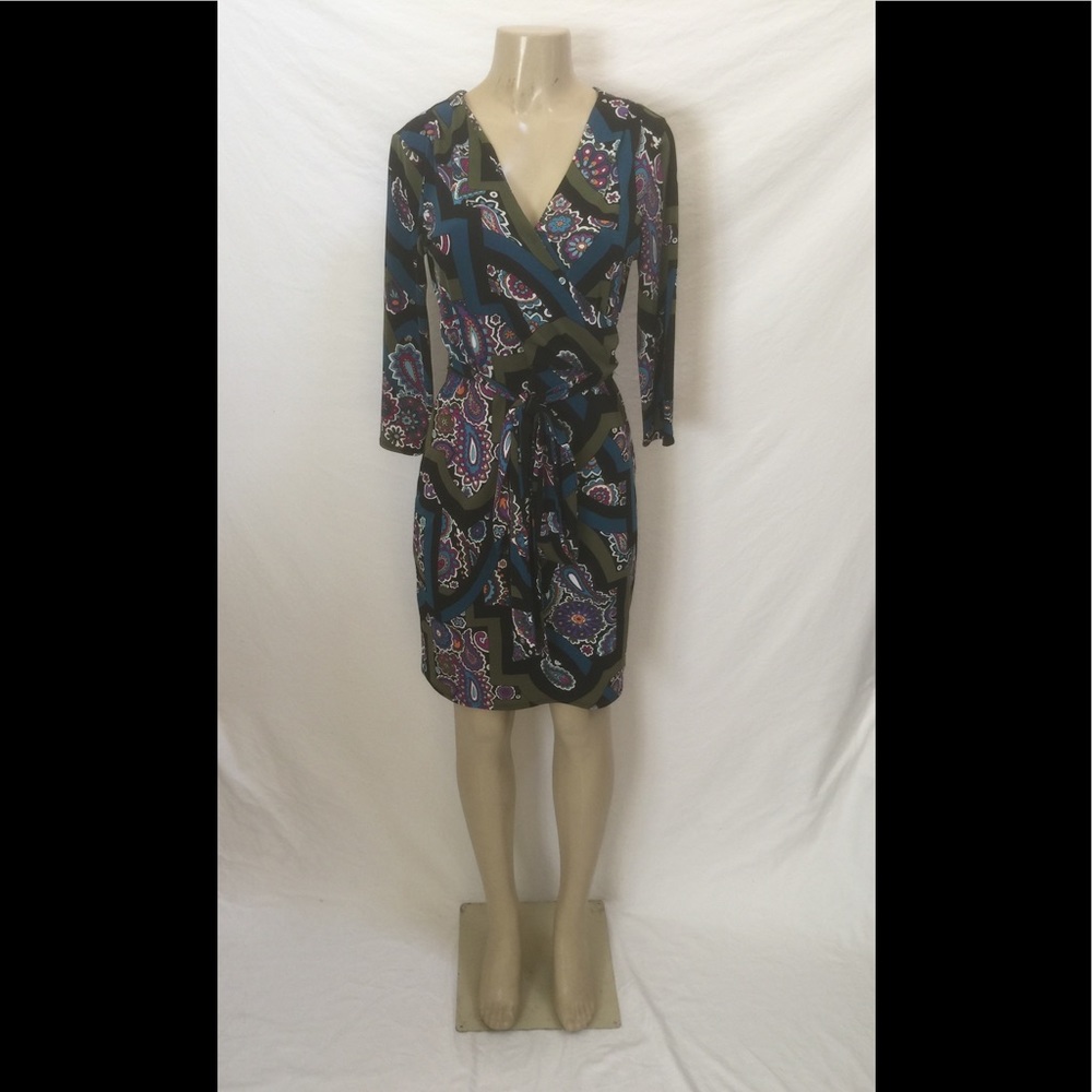 Nicole By Nicole Miller Sz Medium Multicolor Dress